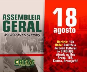 Cartaz assembleia